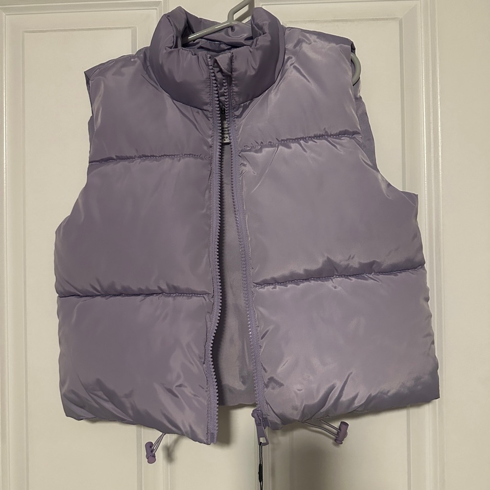 Rebel Sugar Lavender Puffer Vest